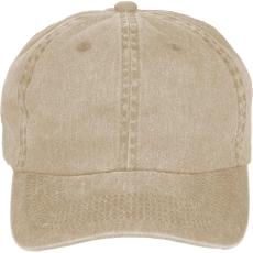 Recycled Cotton Washed 6 Panel Ballcap - Unisex - Apparel
