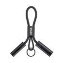 ChargeLoop Keyring Multi-Cable Black