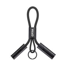 ChargeLoop Keyring Multi-Cable Black - Charging Cables