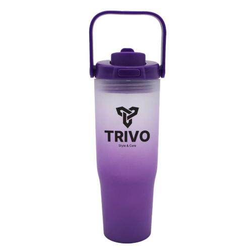 Drinkware - Tumblers - Halcyon&reg; 30 oz. Recycled Ombre Tumbler with Carrying Handle