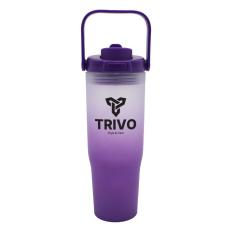 HalcyonÂ® 30 oz. Recycled Ombre Tumbler with Carrying Handle - Tumblers