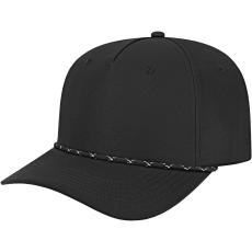 RetroVibe Performance Rope Cap - Embroidered Snapback - Caps