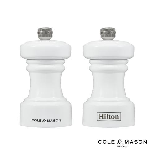 Home & Kitchen - Salt & Pepper - Cole & Mason&trade; Hoxton Gloss Collection Pepper Mill - White