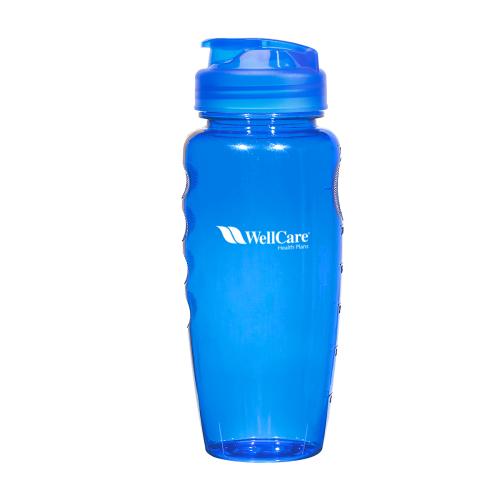 Drinkware - Plastic Bottles - 30 Oz. Poly-Clear&trade; Gripper Bottle