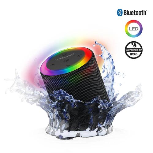 Technology - Speakers - HyperGear Halo Waterproof LED Wireless Speaker