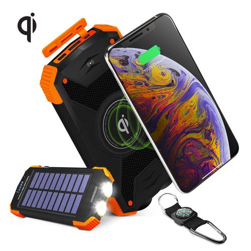Technology - Power Banks - HyperGear Solar 10000mAh Wireless Power Bank