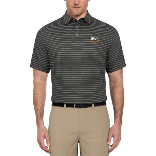 SwingStripe Men's Performance Polo - Embroidered