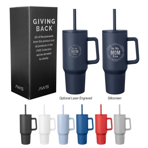 Drinkware - Tumblers - ChillWave 40oz Insulated Steel Tumbler