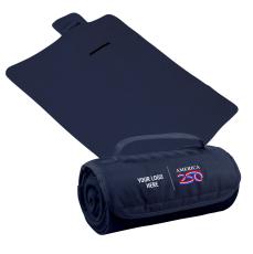 America250&trade; Recycled Roll-Up Blanket - Home & Kitchen
