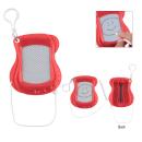 TRAN RED WITH WHITE;Red