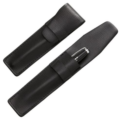 Pens & Writing - Packaging - Elegance Black Leatherette Pen Case