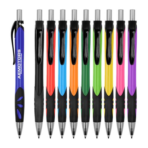 Pens & Writing - Ballpoint Pens - EcoGrip Tritan Pen - Vibrant Recycled Elegance