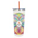 RECYCLED ORANGE STRAW