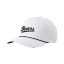 WHITE WITH NAVY BLUE;Blue Navy