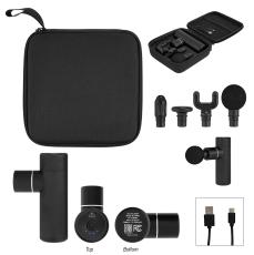 PowerRelief Pro Massage Gun - Black - Health & Wellness