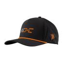 BLACK WITH TANGERINE