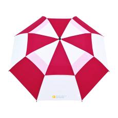 Elements 60" Recycled rPET Auto Open Dual Canopy Golf Umbrella - Golf Umbrellas