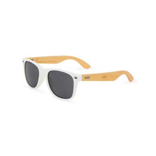 Sports & Outdoors - Sunglasses - EcoVista Bamboo Sunglasses - Black/Green Lens