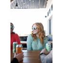 CapeShades Recycled Bamboo Sunglasses White Frame