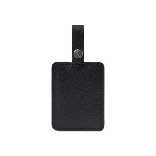 Bags - Travel Accessories - EleganceTag Pebbled Leather ID Charm