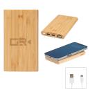 EcoCharge Bamboo 5000mAh Wireless Power Hub