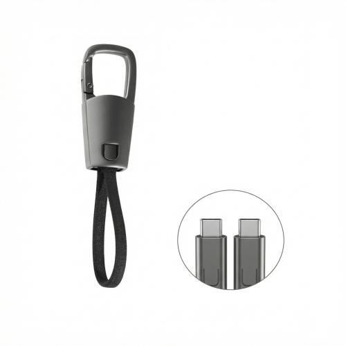 Technology - Charging Cables - Chargetech Gun Metal CordClipper