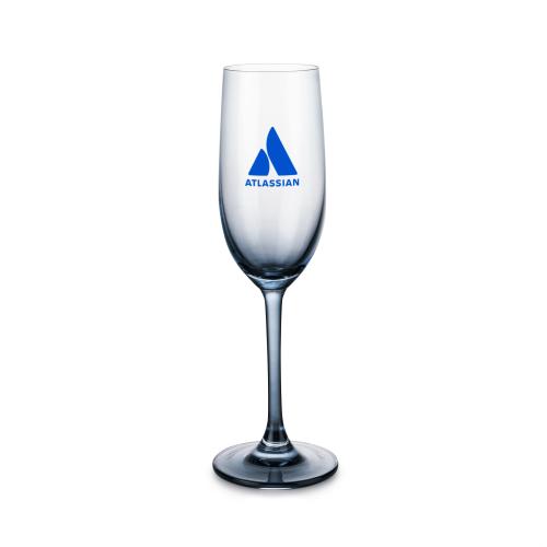Drinkware - Barware - Champagne Flutes - Azure Elegance VividPrint&trade; Flute