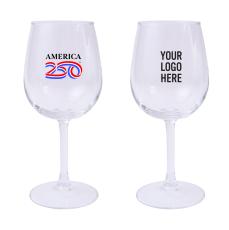 America250â¢ 12 Oz. Full Color Wine Glass - Wine Glasses