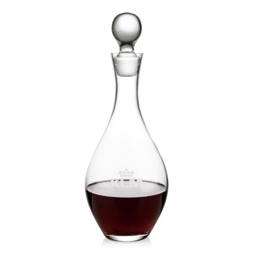Eleganzia Glass Decanter & Wine Goblet Set