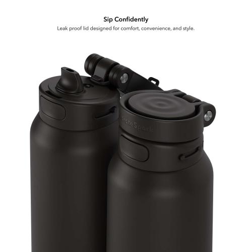 Drinkware - Sports Bottles - HidrateSpark&reg; 32 oz. PRO 2 Bottle with Straw Lid, Laser, Premium
