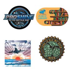 Acrylic Magnet - Custom Shape 2" - Magnets