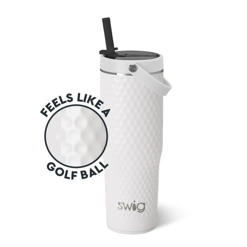 Drinkware - Tumblers - 30 Oz. Swig Life&trade; Golf Ball To-Go Tumbler