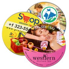 UVGuard Full-Color Outdoor Circle Magnet - Magnets
