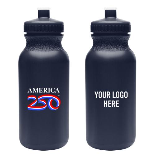 Drinkware - Sports Bottles - America250&trade; 20 Oz. Full Color Thrive Bike Bottle Colors