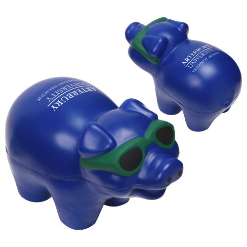 Toys & Novelties - Stress Relievers - Animals - PigCalm Faux Leather Stress Buddy