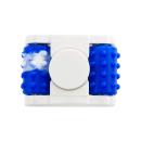 Blue/White 293, White