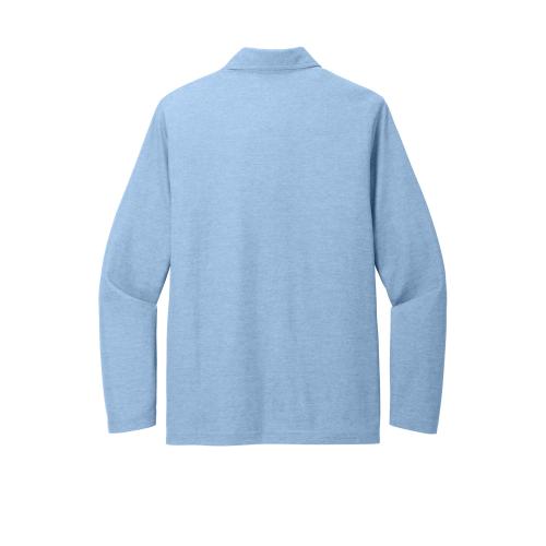 TravisMathew Oceanside Heather Long Sleeve Polo