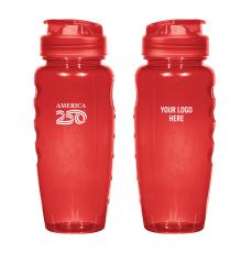 America250â¢ 30 Oz. Poly-Clearâ¢ Gripper Bottle - Awards and Gifts