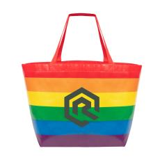 RainbowWave Non-Woven Tote Bag - Tote Bags