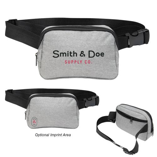 Bags - Belt Bags - EcoTraverse Heathered Belt Bag