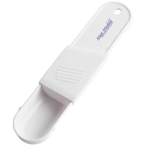 Home & Kitchen - Utensiles - FlexiScoop White Adjustable Spoon