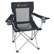 MeshMingle Foldable Chair with Carry Bag - Sports & Outdoors