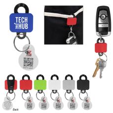 Clipzie FlexiKey Tag - Vibrant Utility Holder - Keychains