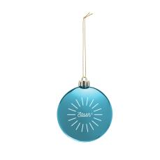 SparkleSphere Chrome Holiday Ornament - Ornaments