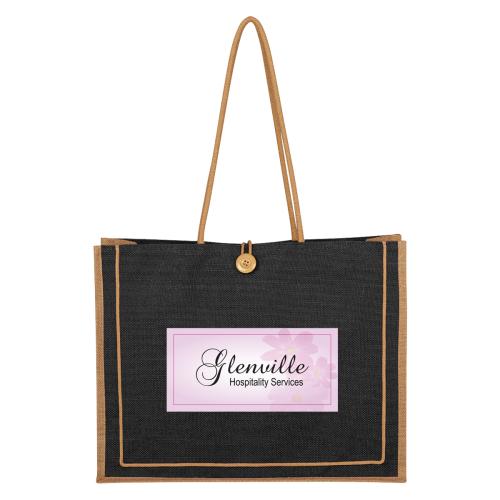 Bags - Tote Bags - Eco Friendly - EcoLuxe Jute Cord Tote Bag