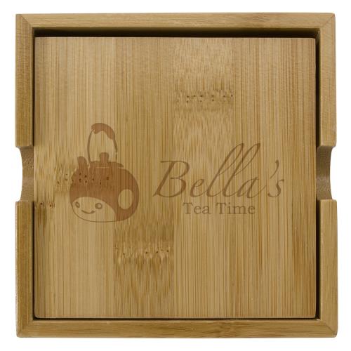 Drinkware - Barware - Coasters - EcoChic Bamboo Coaster Collection
