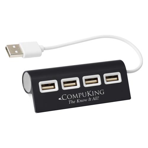 Technology - Computer Accessories - WavePort 4X Aluminum USB Hub - Engraved