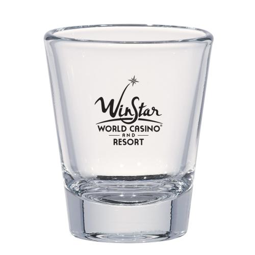 Drinkware - Cups - Glass Cups & Tumblers - Clarity 1.75oz SilkScreen Shot Glass