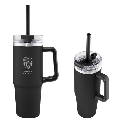 Drinkware - Tumblers - EcoChill 30oz Recycled Steel Tumbler