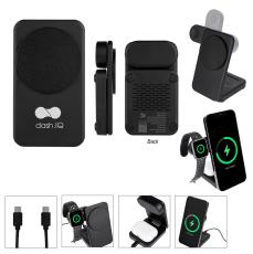 MagniFold Qi Tri-Charger Pad - Silk Screen - Technology